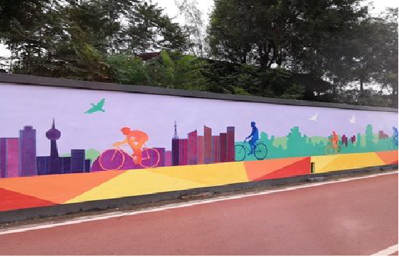 温岭墙体彩绘-围墙