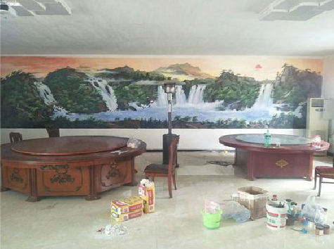 温岭墙绘-写实风景