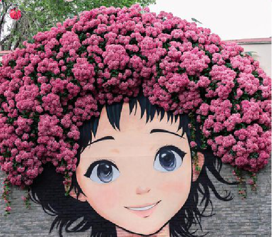 温岭墙体彩绘-网红墙打卡