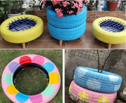 温岭墙体彩绘-变废为宝