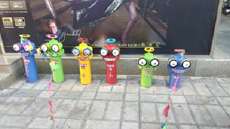 温岭商业区彩绘