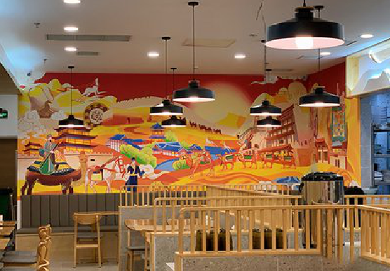 温岭商业空间彩绘介绍。