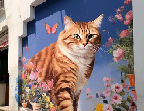 温岭自己绘制有个性的手绘墙