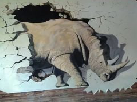 温岭在墙绘中，如何绘制3D效果？